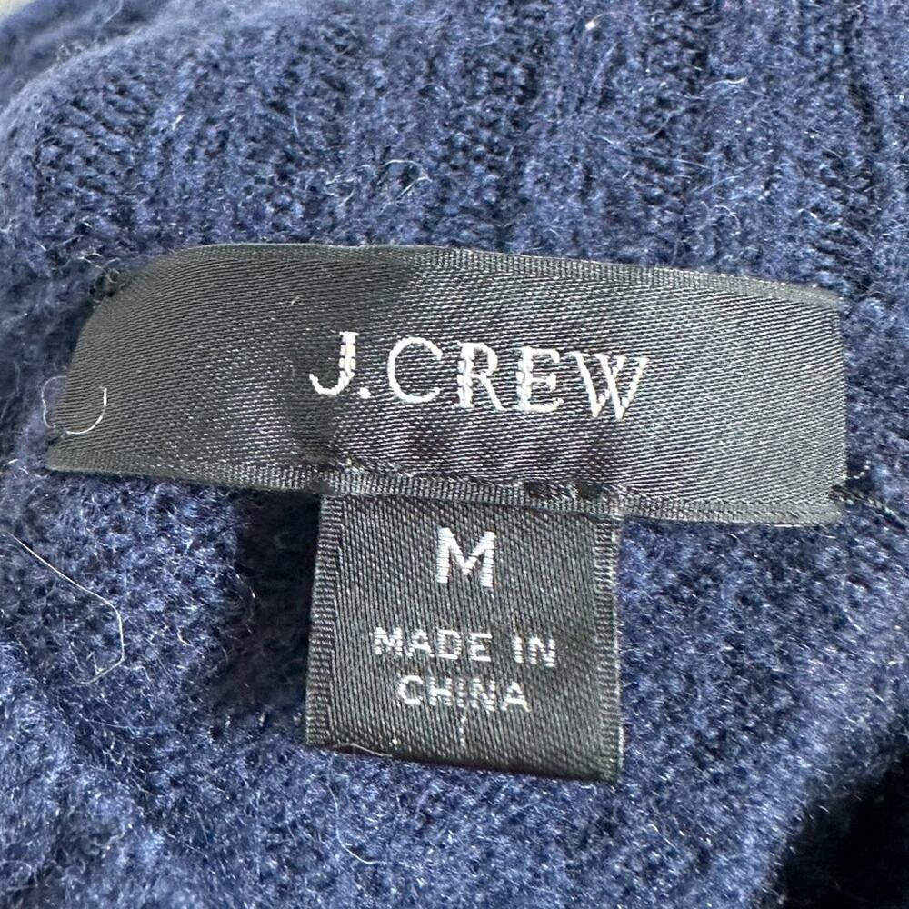 J. Crew Women’s Turtleneck sweater in multistriped Supersoft yarn Size Medium - Picture 5 of 8